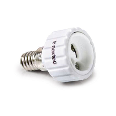 Adaptador E14 Macho / GU10 Fêmea-Iluminacao e led-Nextec-Music Stage