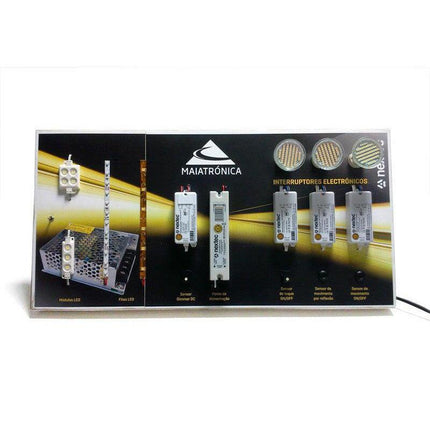 Expositor Acrílico de Sistemas Iluminação LED-Iluminacao e led-SMI-Music Stage
