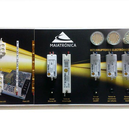 Expositor Acrílico de Sistemas Iluminação LED-Iluminacao e led-SMI-Music Stage
