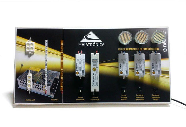 Expositor Acrílico de Sistemas Iluminação LED-Iluminacao e led-SMI-Music Stage