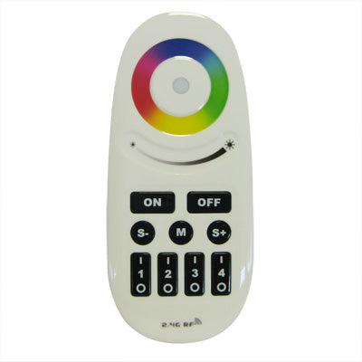 Comando p/ Controlador Fita LED RGB/RGBW - 2,4GHz-Iluminacao e led-Nextec-Music Stage