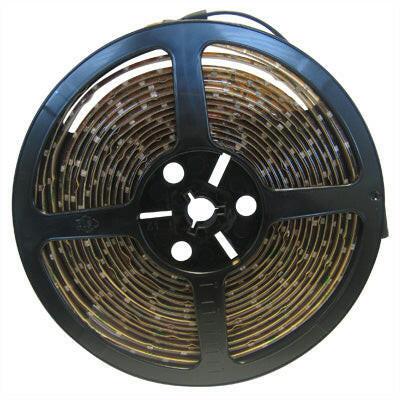 Fita LED 3528 IP20 12V 5mt/300 Amarelo - Fundo Castanho-Iluminacao e led-Nextec-Music Stage