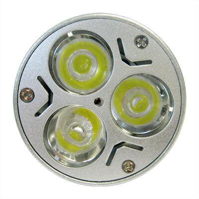 Lâmpada LED MR16 3W 3 Leds Branco Frio-Iluminacao e led-Nextec-Music Stage