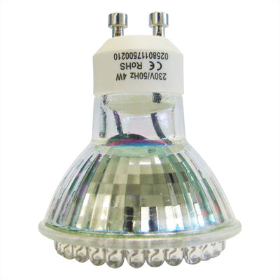 Lâmpada LED GU10 3,5W 210lm 80 Leds Ø5mm Branco Frio-Iluminacao e led-Nextec-Music Stage