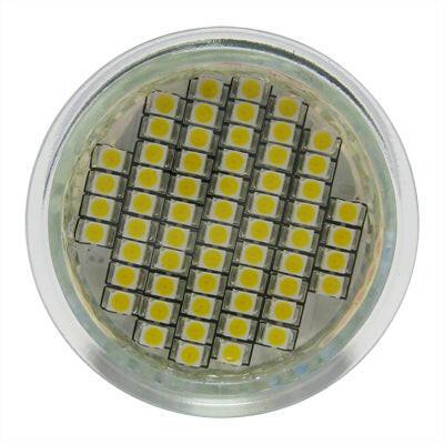 Lâmpada LED GU10 3,5W 260lm 60 Leds Branco Quente-Iluminacao e led-Nextec-Music Stage
