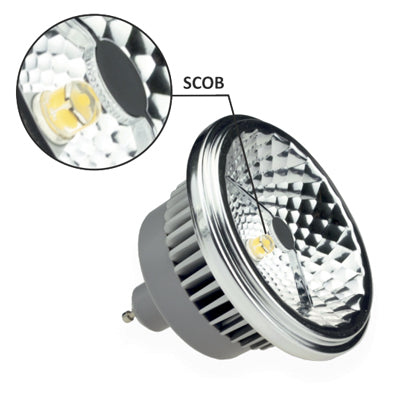 Lâmpada LED GU10 AR111 15W 24º 3000K Branco Quente-Iluminacao e led-Nextec-Music Stage