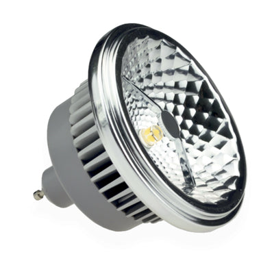Lâmpada LED GU10 AR111 15W 24º 3000K Branco Quente-Iluminacao e led-Nextec-Music Stage