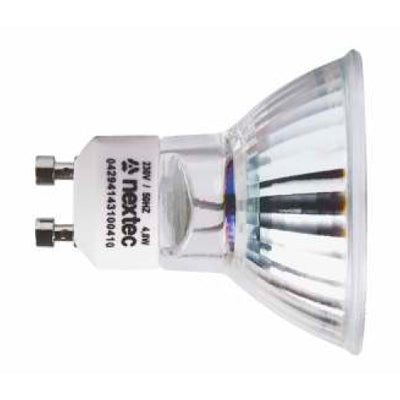 Lâmpada LED GU10 4W 300lm 24 Leds Branco Frio-Iluminacao e led-Nextec-Music Stage