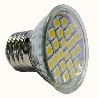 Lâmpada LED E27 4,8W 300lm 24 Leds Branco Quente-Iluminacao e led-Nextec-Music Stage