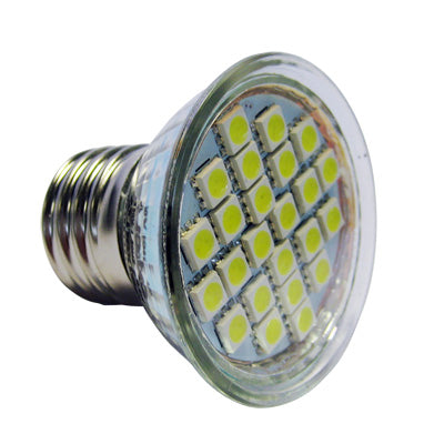 Lâmpada LED E27 4,8W 300lm 24 Leds Branco Frio-Iluminacao e led-Nextec-Music Stage