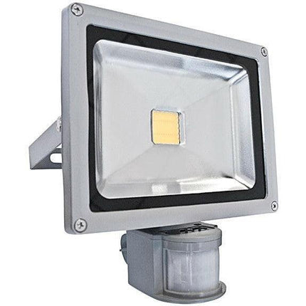 Projector LED AC230V 20W 1300lm c/Sensor-Branco Neutro-4000K-Iluminacao e led-SMI-Music Stage