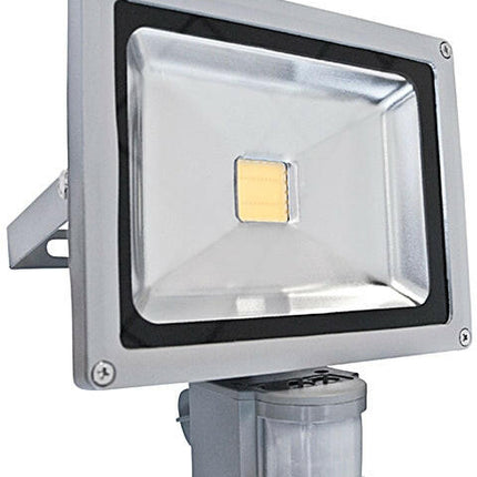 Projector LED AC230V 20W 1300lm c/Sensor-Branco Neutro-4000K-Iluminacao e led-SMI-Music Stage