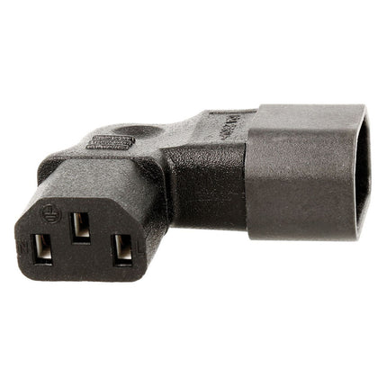 Adaptador Alimentação IEC-C14 Macho / IEC-C13 Fêmea - Curva-Fichas e cabos-SMI-Music Stage