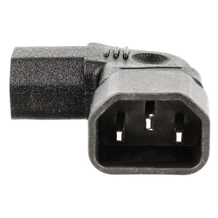 Adaptador Alimentação IEC-C14 Macho / IEC-C13 Fêmea - Curva-Fichas e cabos-SMI-Music Stage