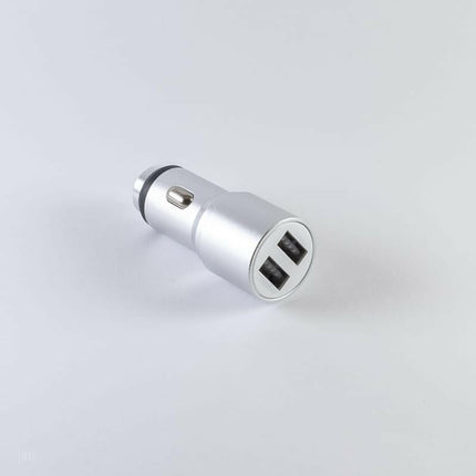 Transformador Isqueiro DC12/24V/DC5V 2,1A 2xUSB - Alumínio-Energia-SMI-Music Stage