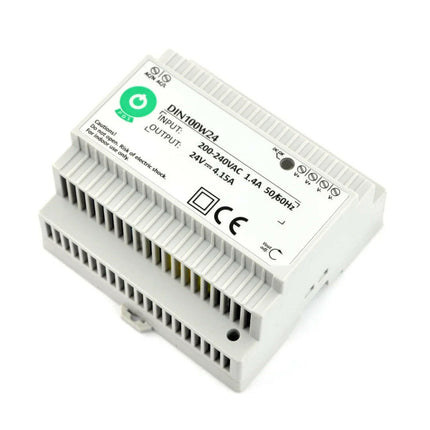 Fonte Alimentação Calha DIN AC230V/DC24V 4,15A 100W IP30-Iluminacao e led-POS-Music Stage