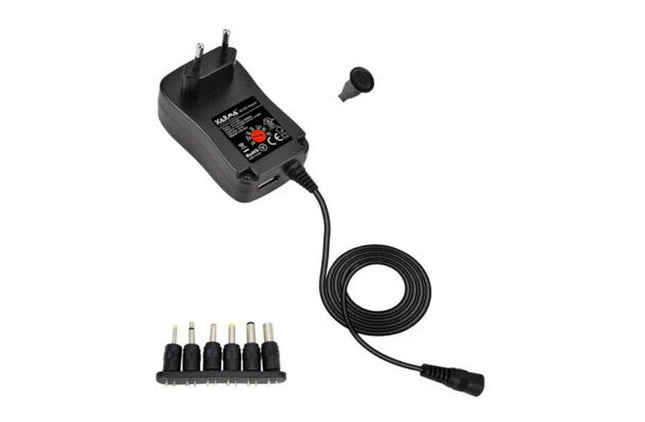 Transformador AC230V/DC3 a 12V 1A 12W + USB-Energia-Karma-Music Stage