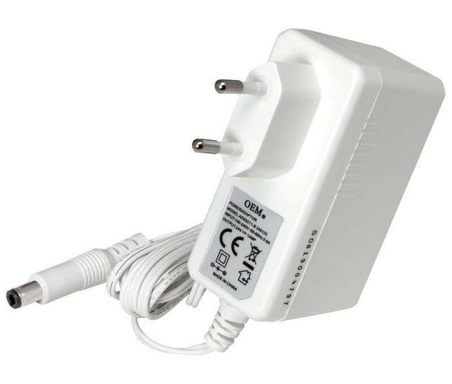 Transformador AC230V/DC24V 1A 24W - Ficha 6,5x3,0mm-Energia-OEM-Music Stage