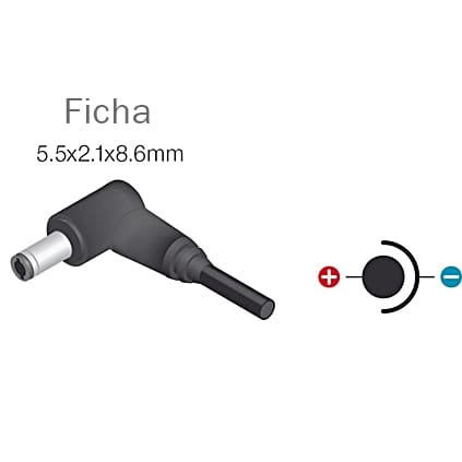 Transformador AC230V/DC18V 3A 44W - Ficha 2,1-Energia-Nimo-Music Stage