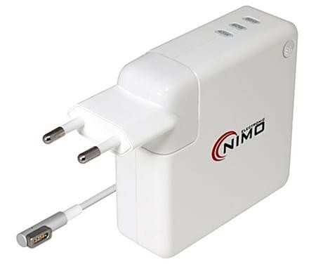 Transformador AC230V/DC14,5V/16,5V/18,5V-Fch 5pin p/ Apple-Energia-Nimo-Music Stage
