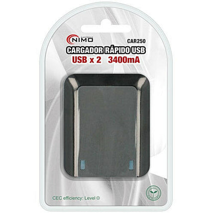 Transformador AC230V/DC5V 3,4A 2xUSB-Energia-Nimo-Music Stage
