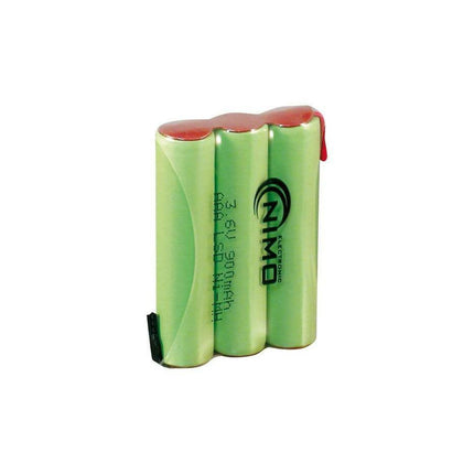 Acumulador 3,6V 900mAh 3xAAA NI-Mh c/ Patilhas