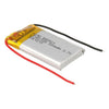 Bateria Li-Po 3,7V 300mAh c/ Cabos - 20x35x5mm