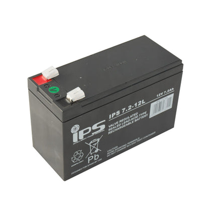 Bateria Ácida 12V 7,2Ah (151x65x94mm) F2-Energia-IPS-Music Stage