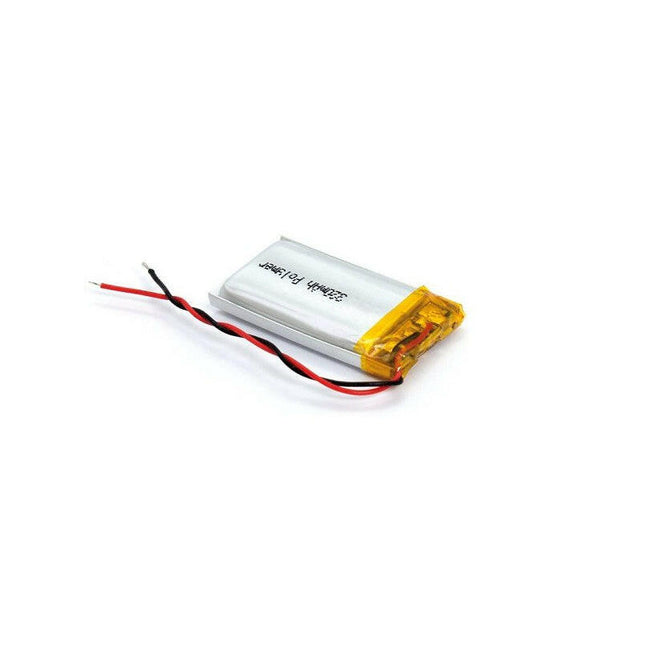 Bateria Li-Po 3,7V 280mAh c/ Cabos - 5x20x35mm