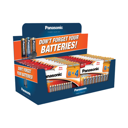 Expositor de Pilhas c/ 120x LR6 + 160x LR03