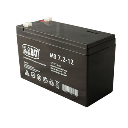 Bateria Ácida 12V 7,2Ah (151x65x94mm)