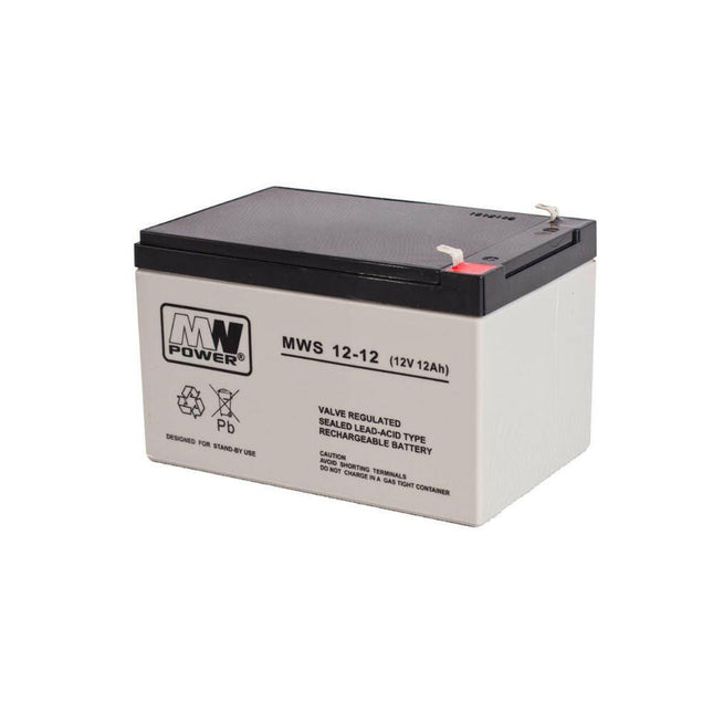 Bateria Ácida 12V 12Ah (151x98x94mm)-Energia-MW POWER-Music Stage