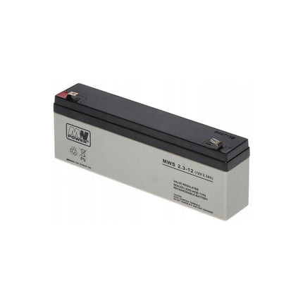 Bateria Ácida 12V 2,3Ah (179x35x61mm)-Energia-MW POWER-Music Stage