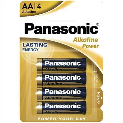 Pilha 1,5V LR6 Alcalina AlkalinePower (Blister 4)-Energia-Panasonic-Music Stage