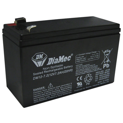 Bateria Ácida 12V 7Ah (151x65x94mm)-Energia-Kaise-Music Stage