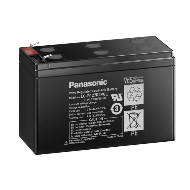 Bateria Ácida 12V 15Ah (151x98x94mm) LC-CA1215P1-Energia-Panasonic-Music Stage
