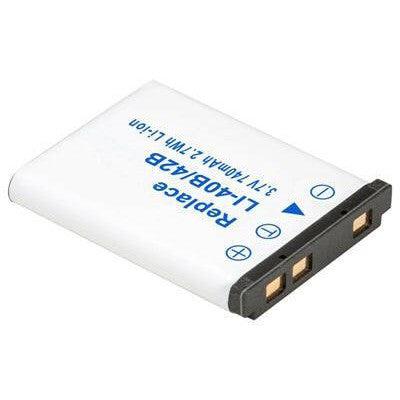 Bateria p/ Câmara Olympus LI-40B - 3,7V/740mAh-Energia-Nimo-Music Stage