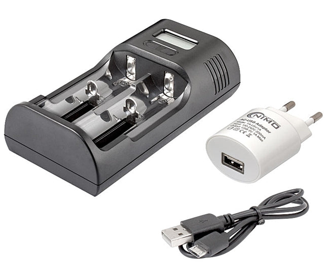 Carregador p/ Baterias Li-Ion e NI-MH-Energia-Nimo-Music Stage