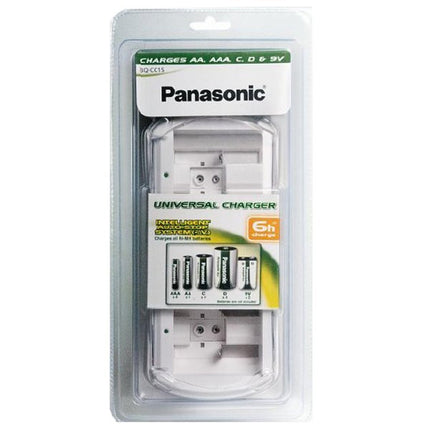 Carregador 2/4 Pilhas R03/R6/R14/R20/9V - AC230V-Energia-Panasonic-Music Stage