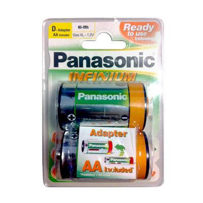 Adaptador R20 (c/ 2xR6) 2100mAh (Blister 2)-Energia-Panasonic-Music Stage