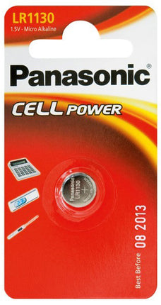Pilha 1,5V LR1130 Alcalina (Blister 1)-Energia-Panasonic-Music Stage