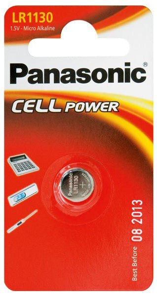 Pilha 1,5V LR1130 Alcalina (Blister 1)-Energia-Panasonic-Music Stage