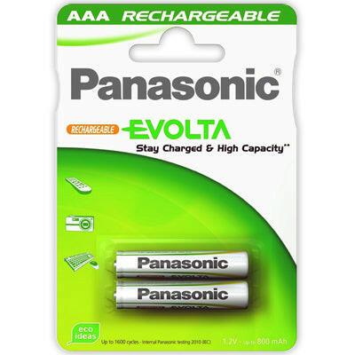 Pilha Recarregável R03 750mAh (Blister 2)-Energia-Panasonic-Music Stage