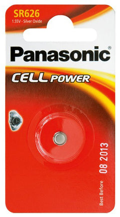 Pilha 1,55V 30mA SR626SW -Óxido de Prata-Energia-Panasonic-Music Stage