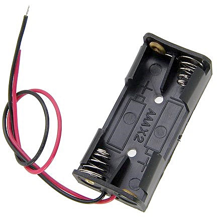 Suporte Pilhas 2xR03 c/ Fios 20cm-Energia-SMI-Music Stage