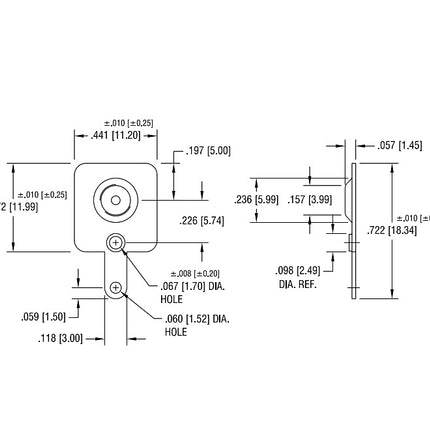 Terminal Contacto (+) p/ Suporte Pilhas-Energia-SMI-Music Stage