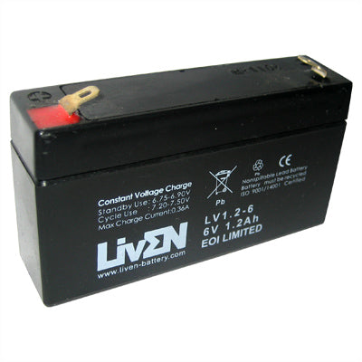 Bateria Ácida 6V 1,2Ah (97x24x51mm)-Energia-Kaise-Music Stage
