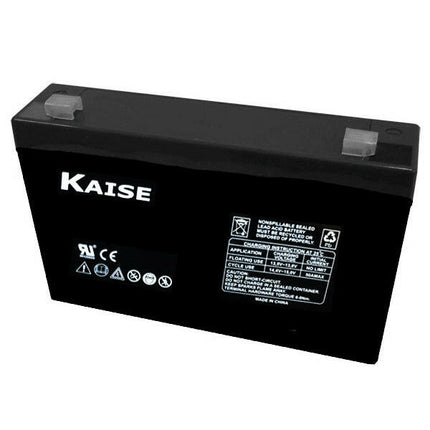 Bateria Ácida 6V 7,2Ah (151x34x94mm)-Energia-Kaise-Music Stage