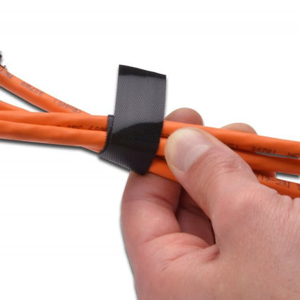 Fita Velcro 20mm Preto 10mt-Apoio tacnicobricol-SMI-Music Stage