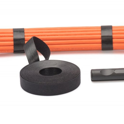 Fita Velcro 20mm Preto 10mt-Apoio tacnicobricol-SMI-Music Stage